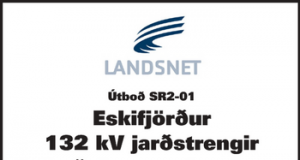 30.10.2015 Eskifjörður 132 kV jarðstrengir Jarðvinna og lagning