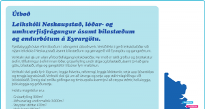 03.12.2015 Leikskóli Neskaupstað, lóðar og umhverfisfrágangur