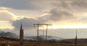 Talið er að tjónið fyrir Landsnet verði líklega yfir 100 milljónir króna