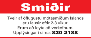 Mótasmiðir óska eftir verkefnum