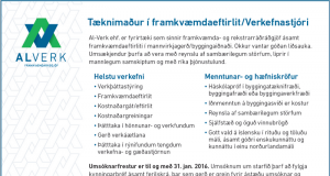 Tæknimaður í framkvæmdaeftirlit / Verkefnastjóri