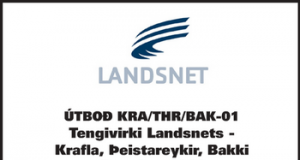 18.03.2016 Tengivirki Landsnets – Krafla, Þeistareyir, Bakki Byggingavirki
