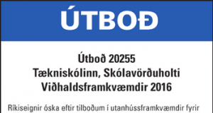 23.02.2016 Viðhaldsframkvæmdir 2016 Tækniskólinn, Skólavörðuholti