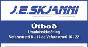 25.02.2016 J.E. Skjanni – Utanhússklæðning Vefarastræti 8-14 og Vefarastræti 16-22