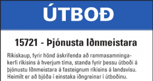 12.04.2016 Ríkiskaup, Þjónusta Iðnmeistara