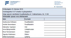 Opnun útboða – Faxaflóahafnir, Grandagarður 8-37 úrbætur á gönguleiðum.