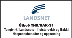 31.03.2016 Tengivirki Landsnets – Þeistareykir og Bakki