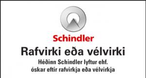 Rafvirki eða vélvirki óskast til Héðinn Schindler