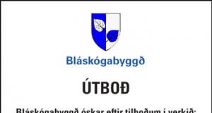 06.04.2016 Bláskógabyggð Gatnagerð Reykholti Efling – 2016