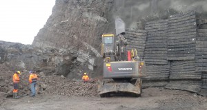 Fyrsta sprengingin í Húsavíkurgöngum