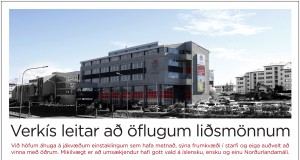 Verkís leitar að öflugum liðsmönnum