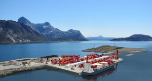 Íslendingar í lykilstöðum við stækkun hafnarinnar í Nuuk