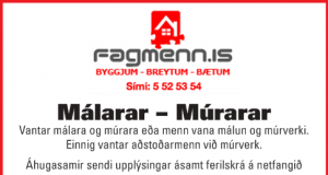 Málarar – Múrarar