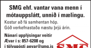 Vanir menn í mótauppslátt