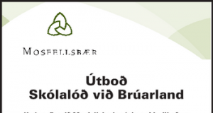 26.04.2016 Mosfellsbær, Skólalóð við Brúarland