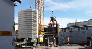 Framkvæmdir við uppbyggingu nýs uppsjávarhúss í Vestmannaeyjum ganga vel