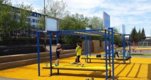 26.04.2016 Ölduselsskóli, endurgerð lóðar 2016, 3. áfangi