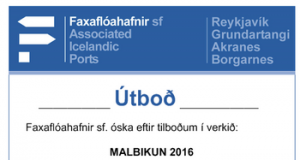 11.05.2016 Faxaflóahafnir, Malbikun 2016