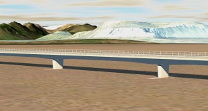 Nýja brúin sem lætur menn hossast minna í Hornafirði