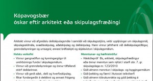 Arkitekt eða skipulagsfræðingur