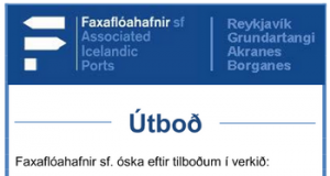 26.05.2016 Gamla höfnin, Norðurgarður, 2 áfangi