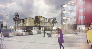 Framkvæmdir á Garðatorgi í Garðabæ