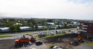 Framkvæmdir á Garðatorgi