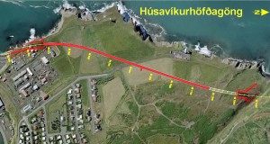 Framvindan í gangagreftri í Húsavíkurhöfðagöngum