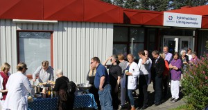 Landspítalinn: Minntust 40 ára veru í bráðabirgðahúsum