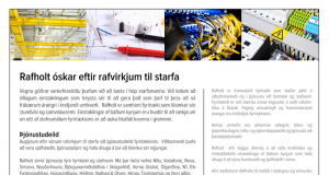 Rafholt óskar eftir rafvirkjum til starfa