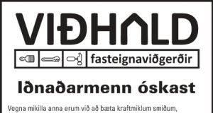Iðnaðarmenn óskast
