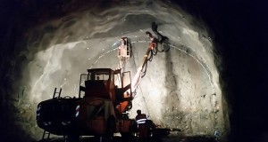 Góður gangur hjá ÍAV Marti í Búrfelli