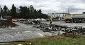 Lokahús fyrir vatnsveitu við Miklubraut – Þverun Miklubrautar