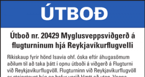 13.10.2016 Myglusveppsviðgerð á flugturninum við Reykjavíkurflugvöll