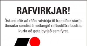 Rafvirkjar óskast