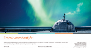 Framkvæmdastjóri Orku náttúrunnar