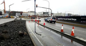 Geirsgata víkur fyrir bílakjallara tímabundið