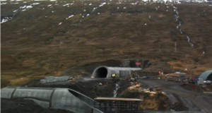 Norðfjarðargöng taka á sig mynd