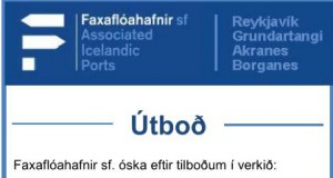 12.01.2017 Gamla höfnin Norðurgarður, 2 áfangi Bygging hafnarbakka 2017