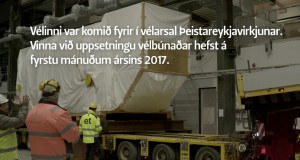 Ein þyngsta vagnlest sem farið hefur um þjóðvegi landsins