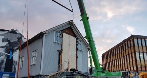 Vegamótastígur 9 víkur fyrir hóteli