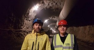 Nýr samgönguráðherra í heimsókn í Vaðlaheiðargöngum