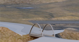 Þessari brú er ætlað að standast stærstu Skaftárhlaup næstu aldir