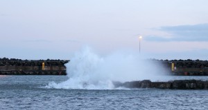 Norðurvararbryggja sprengd með 100 kílóum af dínamíti