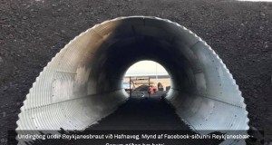 Undirgöng undir Reykjanesbraut við Hafnaveg fara að verða tilbúin á næstunni