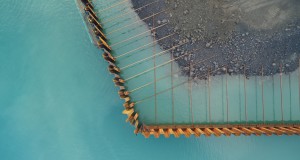 Framkvæmdir við nýjan hafnarbakka utan Klepps eru nú í fullum gangi