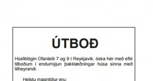 21.02.2017 Húsfélög Ofanleiti 7-9, Endurnýjun þakjárns