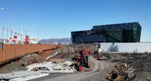 Byrjað verður að steypa upp byggingar í holunni við Hörpu innan fárra vikna