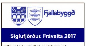 28.03.2017 Siglufjörður. Fráveita 2017