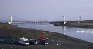 06.04.2021 Hringvegur (1) um Jökulsá á Breiðamerkursandi, rofvörn farvegar 2021